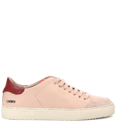 Shop Axel Arigato Clean 90 Leather Sneakers In Pink