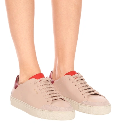 Shop Axel Arigato Clean 90 Leather Sneakers In Pink