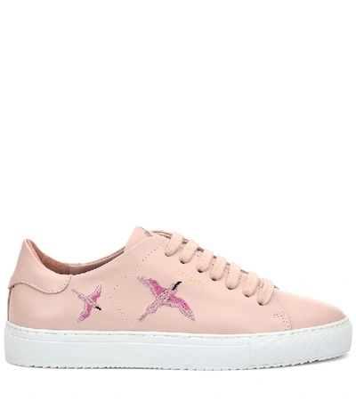 Shop Axel Arigato Clean 90 Bird Leather Sneakers In Pink