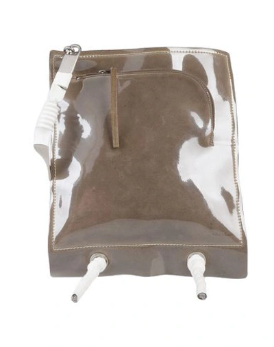 Shop Rick Owens Handbag In Khaki