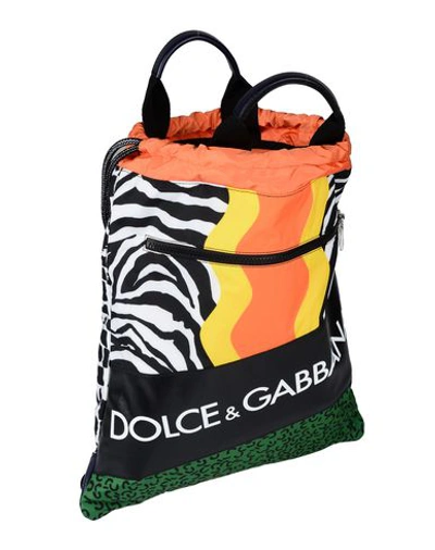 Shop Dolce & Gabbana Backpack & Fanny Pack In Orange