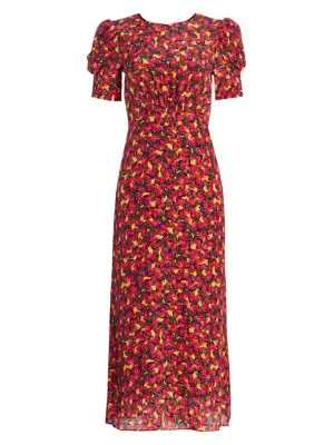 saloni bianca floral dress
