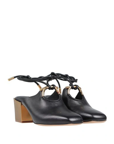 Shop Ferragamo Woman Mules & Clogs Black Size 7 Soft Leather