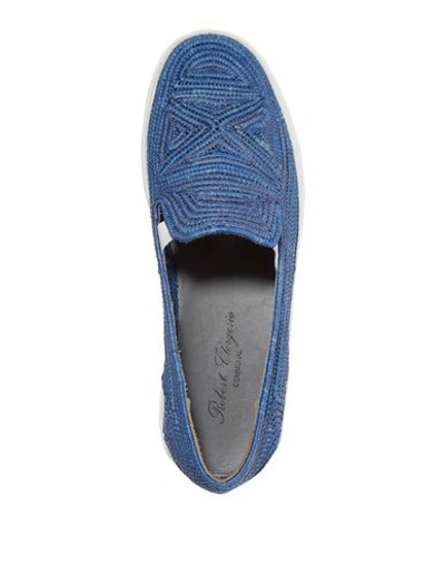 Shop Robert Clergerie Sneakers In Blue