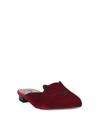 Shop Charlotte Olympia Mules & Clogs In Red