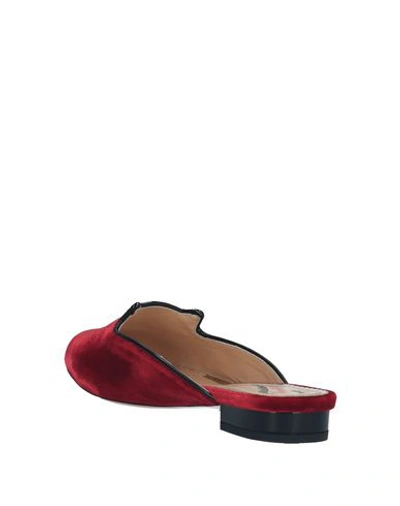 Shop Charlotte Olympia Mules & Clogs In Red