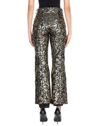 Shop Fendi Straight Pant In Dark Green