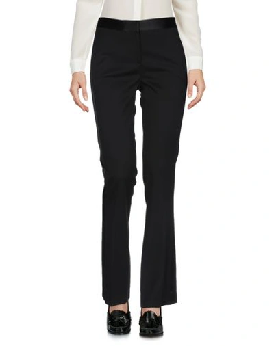 Shop Versace Casual Pants In Black