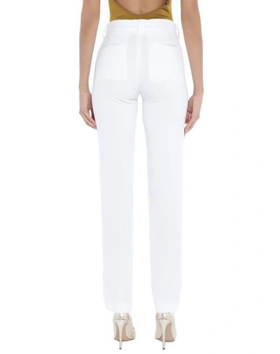 Msgm Pants In White