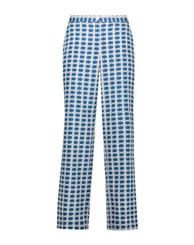 Shop Tanya Taylor Casual Pants In Slate Blue