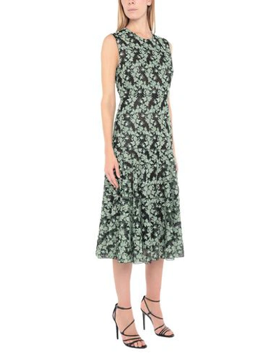 Shop Giambattista Valli Midi Dress In Green