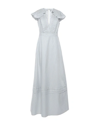 Calvin Klein 205w39nyc Long Dresses In White | ModeSens