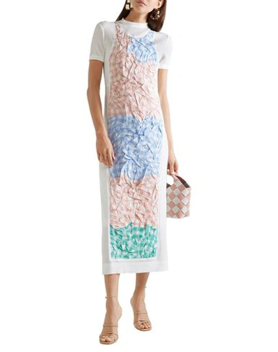 Shop Loewe Long Dress In White