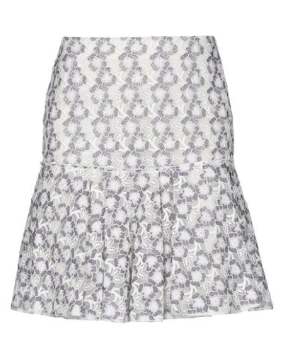 Shop Giambattista Valli Knee Length Skirt In White