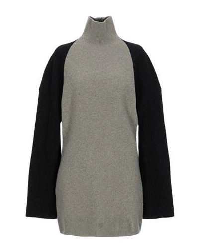 Shop Celine Turtleneck In Grey