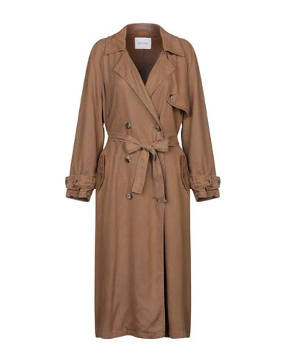 Shop American Vintage Overcoats In Brown
