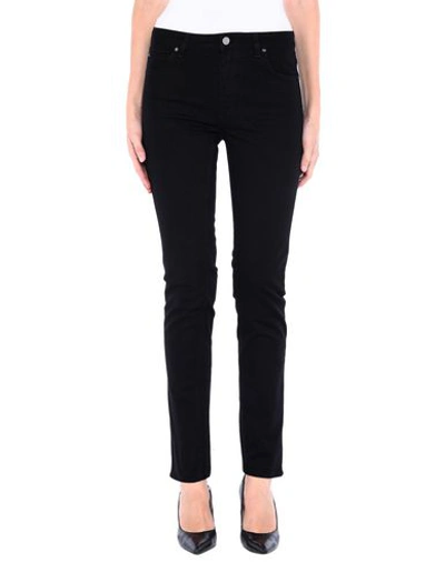 Shop Acne Studios Woman Jeans Black Size 29w-32l Cotton, Elastane