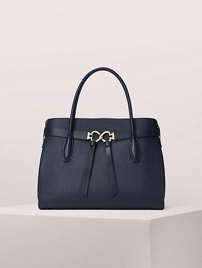 Shop Kate Spade Toujours Large Satchel In Blazer Blue