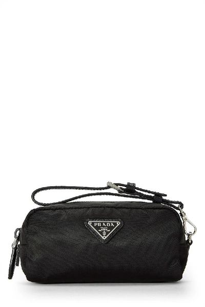 Pre-owned Prada Black Nylon Pouch