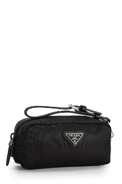 Pre-owned Prada Black Nylon Pouch