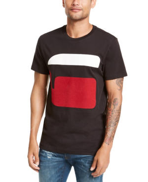 black and red g star shirt