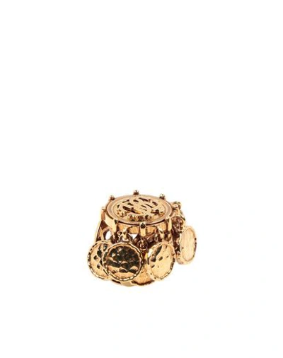 Shop Roberto Cavalli Ring In Gold