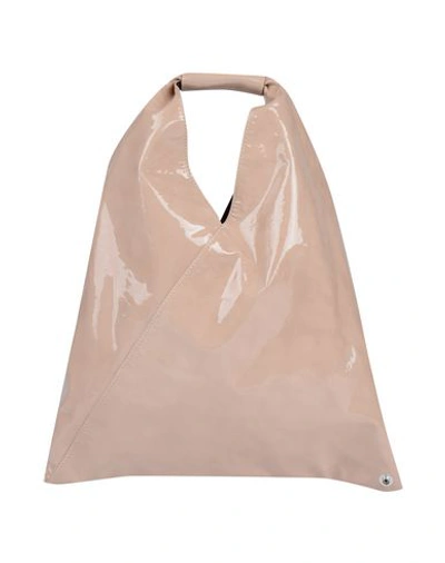 Shop Mm6 Maison Margiela Handbag In Pale Pink