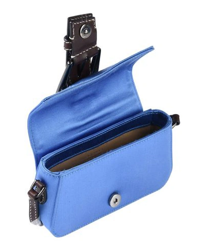 Shop Rochas Cross-body Bags In Pastel Blue