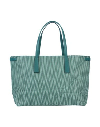 Shop Zanellato Handbag In Dark Green