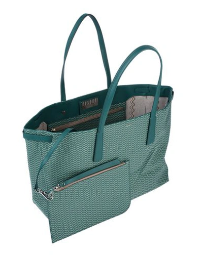 Shop Zanellato Handbag In Dark Green