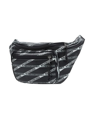 black balenciaga fanny pack