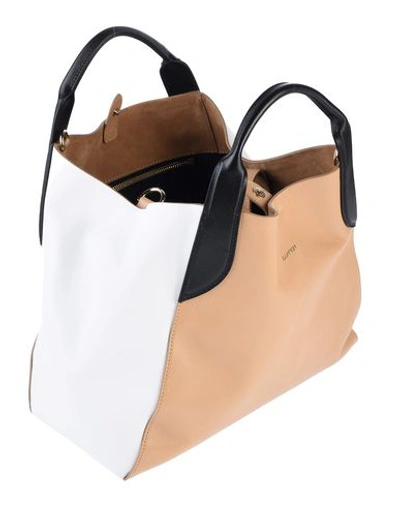 Shop Lanvin Handbags In Camel