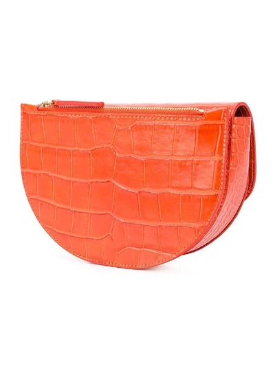 Shop Wandler Leather Anna Belt Bag Spicy Orange