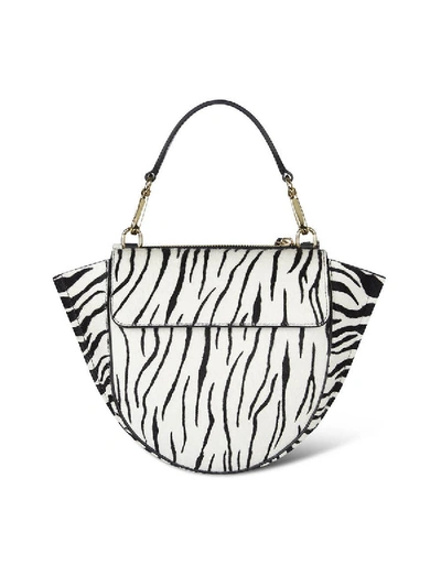 Shop Wandler Zebra Print Hortensia Mini Bag