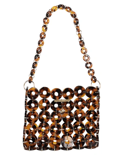 Shop Cult Gaia Jasmin Tortoiseshell Acrylic Bag In Brown