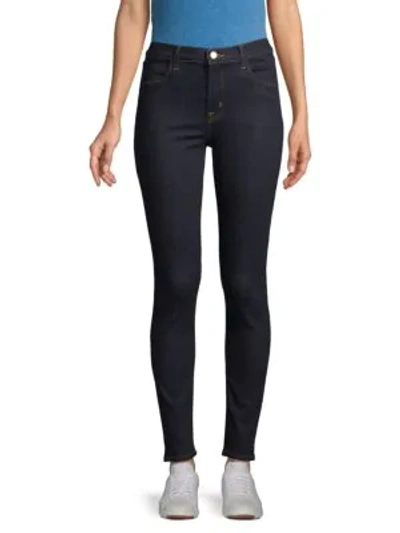 Shop J Brand Maria High-rise Skinny Jeans In Covert