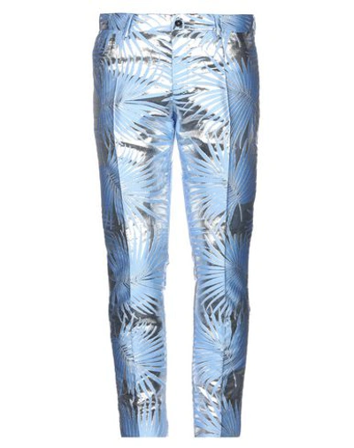 Shop Dolce & Gabbana Pants In Sky Blue