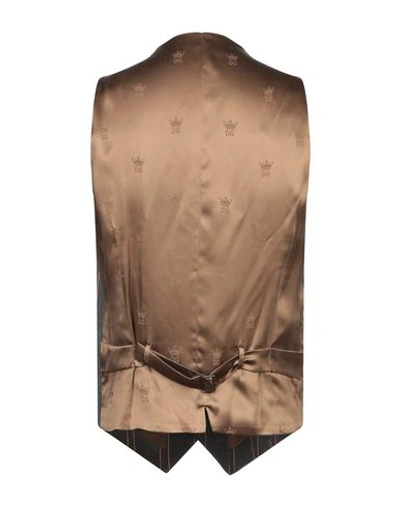 Shop Dolce & Gabbana Vests In Grey