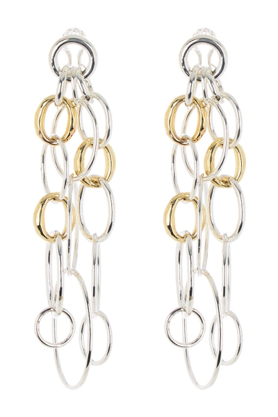 Shop Ippolita Sterling Silver & 18k Gold Classico Cascading Multi Link Drop Earrings