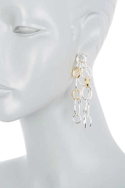 Shop Ippolita Sterling Silver & 18k Gold Classico Cascading Multi Link Drop Earrings