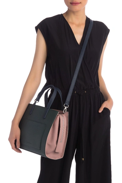 Shop French Connection Barton Satchel In Twilight Green