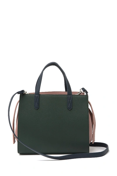 Shop French Connection Barton Satchel In Twilight Green