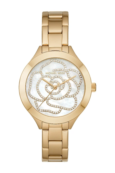 Shop Michael Michael Kors Women's Slim Runway Bracelet Watch, 38mm X 44mm