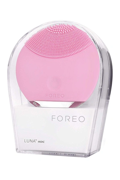 Shop Foreo Luna Mini Usb Facial Brush - Petal Pink