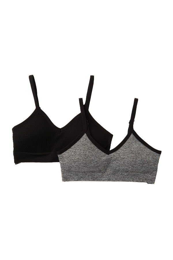 seamless longline bralette