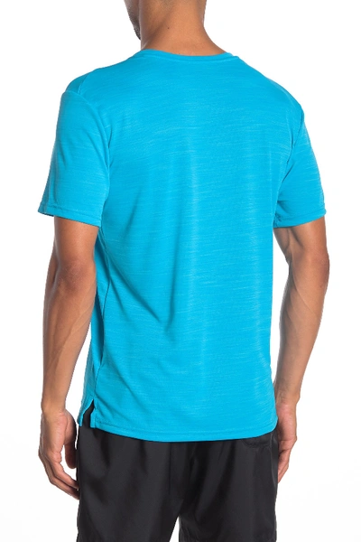 Shop Nike Super Set T-shirt In 433 Lt Blue Fury/white