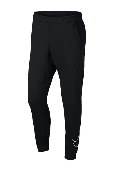 Shop Nike Dri-fit Training Pants In 010 Black/white