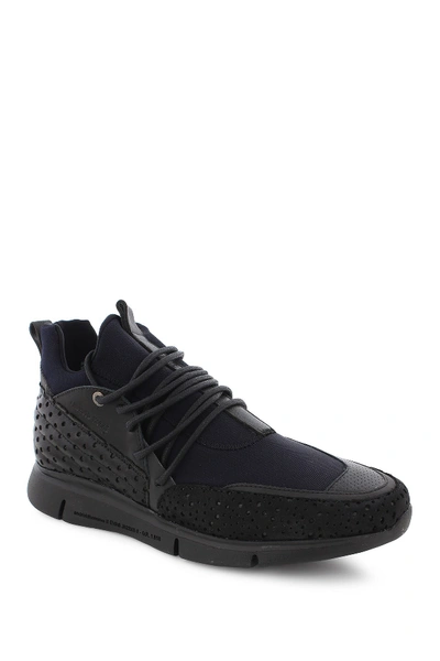 Shop Android Homme Runyon Runner Sneaker In Black/navy