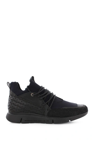 Shop Android Homme Runyon Runner Sneaker In Black/navy