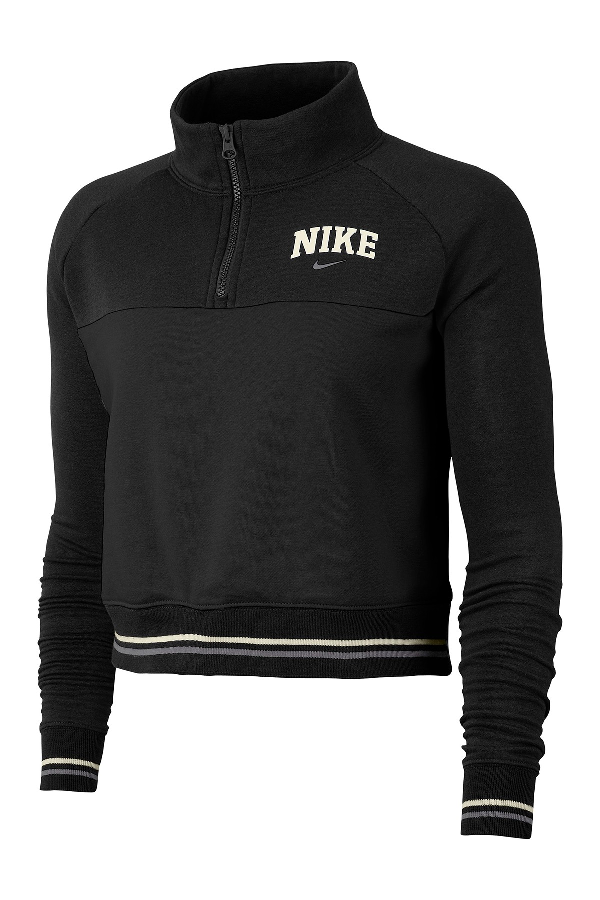nike varsity fleece crop pullover